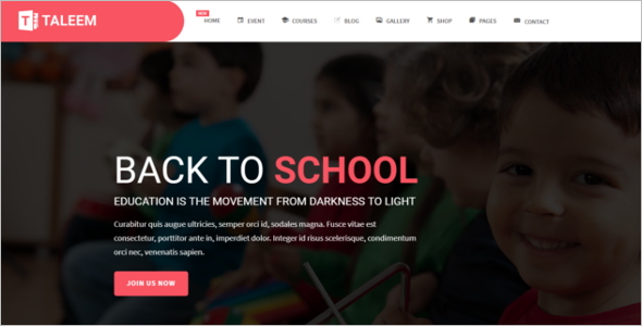 Flexible School HTML5 Template