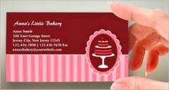 41+ Bakery Business Card Design Ideas