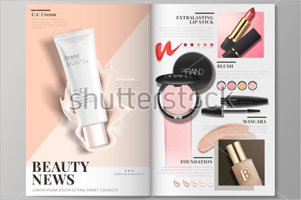 Free Beauty Brochure Design