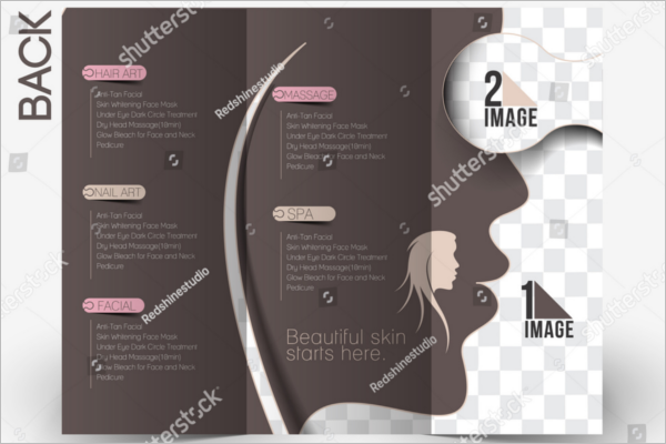 Free Beauty Spa Brochure Template