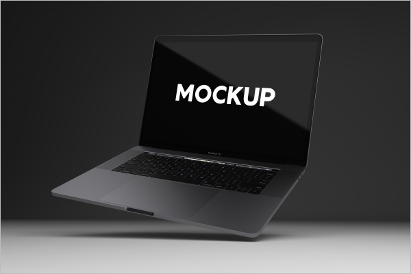 Free Laptop Mockup Template