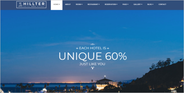 40+ Best Hotel HTML5 Templates Free Website Themes