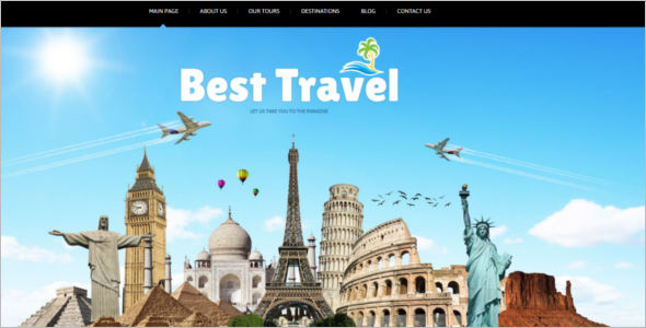 Joomla Travel Website Template