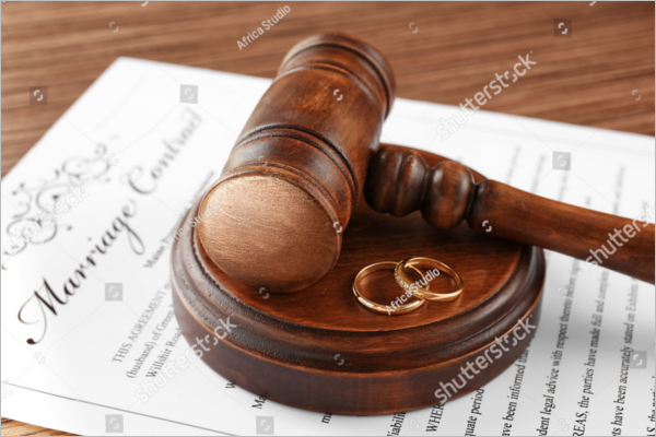 Legal Marriage Contract Sample