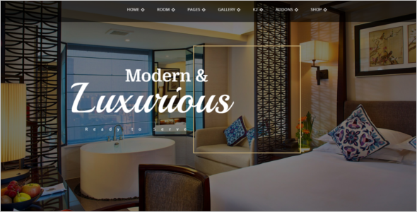 Luxury Hotel Joomla Template