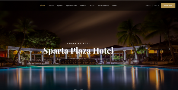 Luxury Resorts Joomla Template