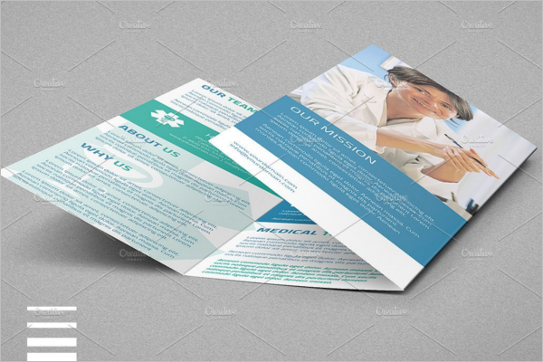 Medical A4 Trifold Brochure Design