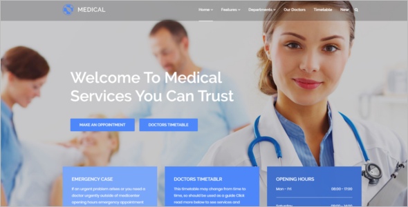 30+ Responsive Hospital HTML5 Templates Free Website Themes