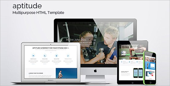Multipurpose Gym HTML5 Template