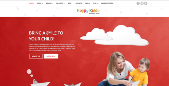 Multipurpose Kids center HTML5 Template