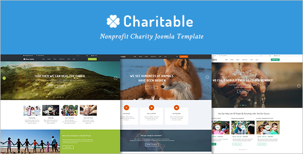 Nonprofit Charity Joomla Template