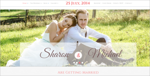 One-Page Wedding HTML5 Template