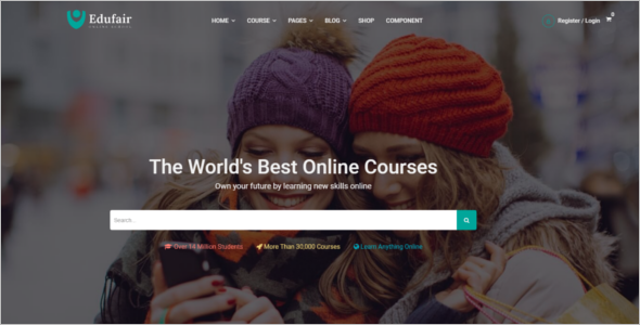 Online Education HTML5 Template