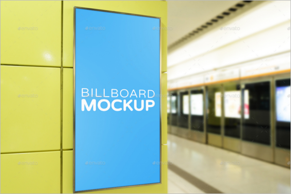 Outdoor Billboard Mockup Template