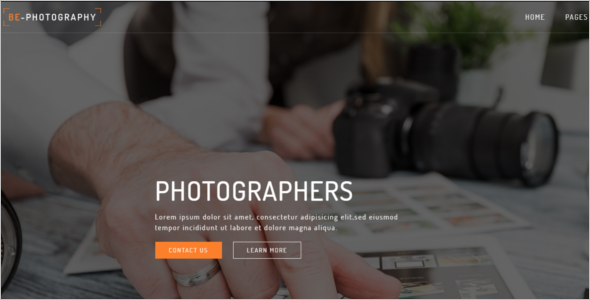 Photography HTML5 Template