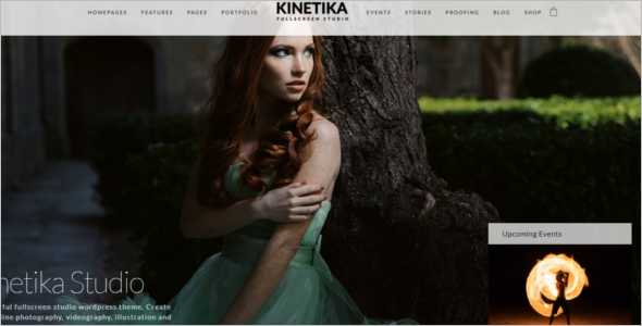 Photography Video HTML5 Template