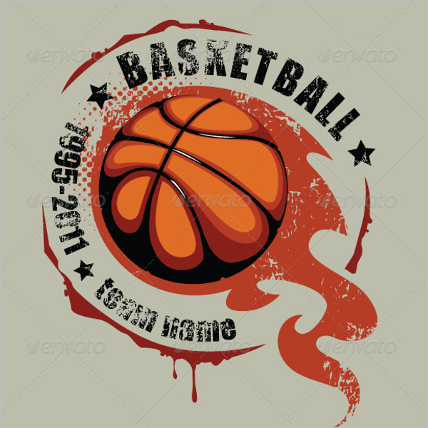 Photoshop Basketball Mockup Design