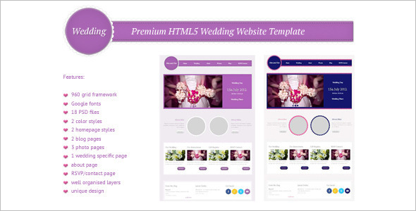 Premium HTML5 Website Template