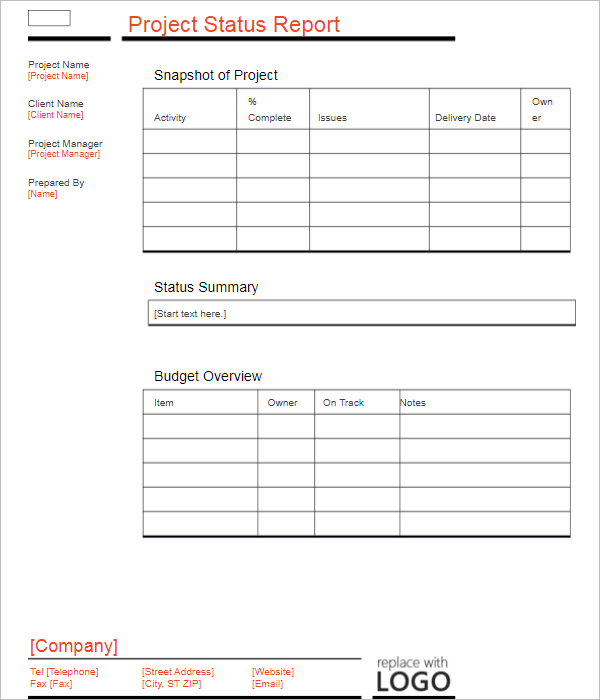 23+ Project Report Templates Free Word, PDF, PPT, Excel Samples