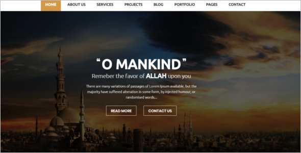 Multilingual Arabic WordPress Theme