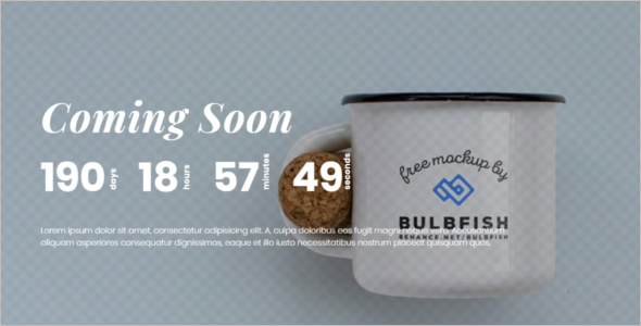 Responsive CSS3 Coming Soon Template