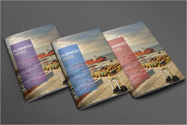 Sample Newsletter Brochure Design