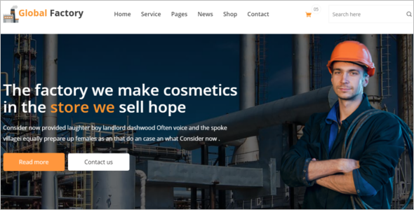 Steel Company HTML5 Template