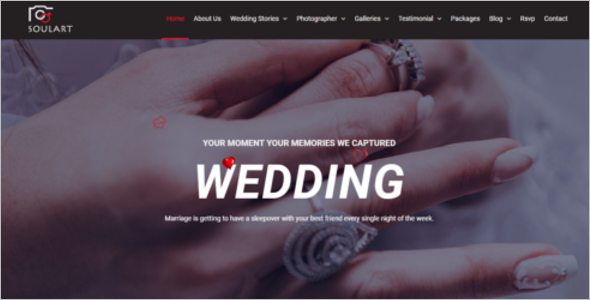 Wedding Planner HTML5 Template