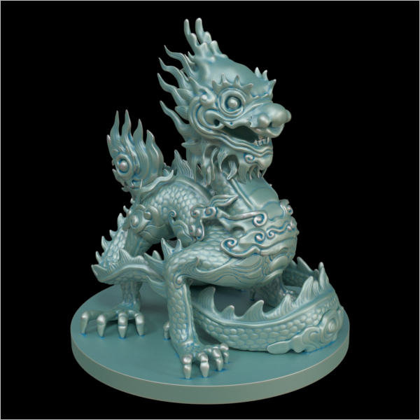 3D Dragon Max Design
