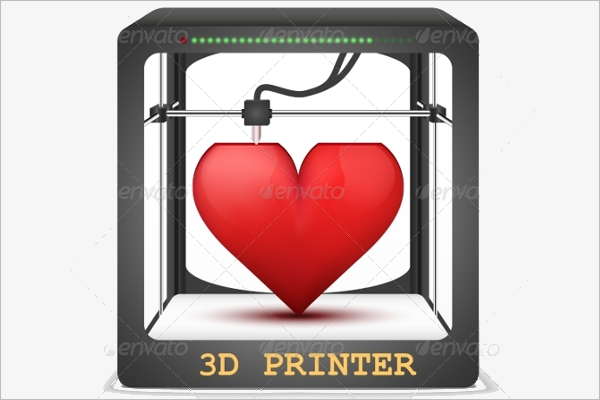 3D Printer Heart Design