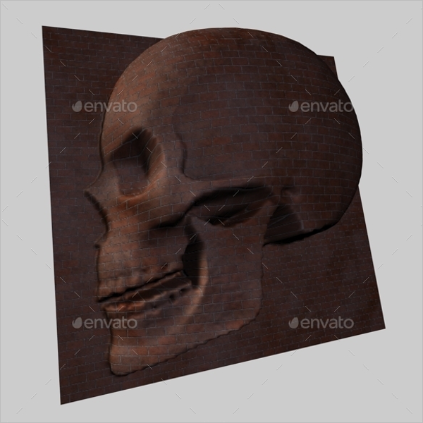 3D Skull Image Design