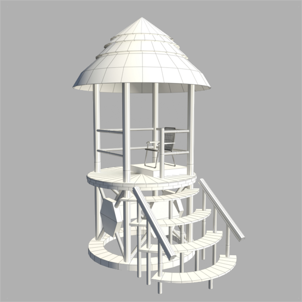 Archive Hut 3D Design