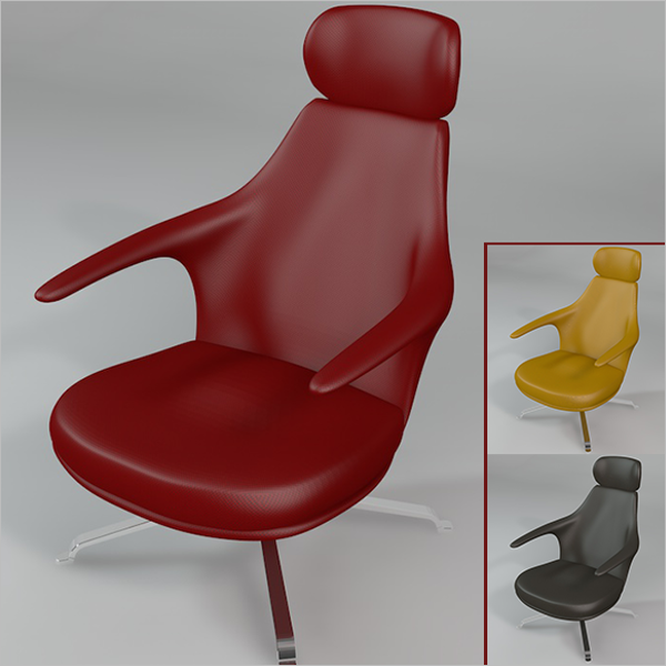 Armchair 3D Design