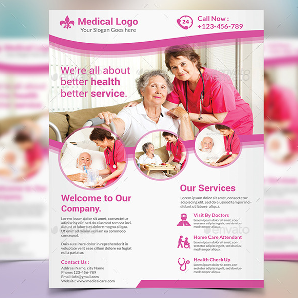 A4 Medical Flyer Template