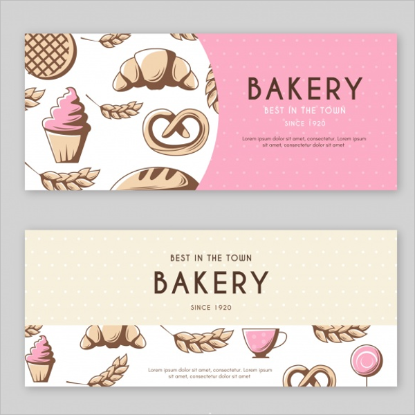 Bakery Banner Design Idea