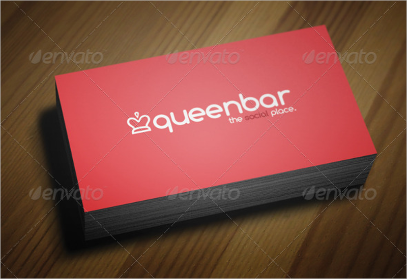Bar & Restaurant Business Card Design