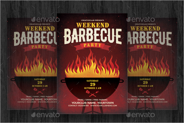 Barbecue Flyer Template