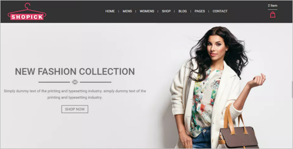 Bootstrap eCommerce Template