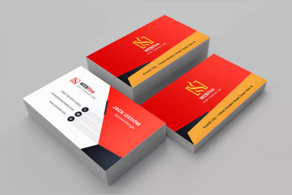 Business Card Template CDR
