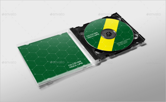 CD Cover Mockup Design Download