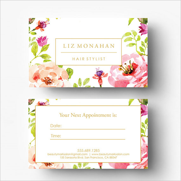Cheap Appointment Card Template