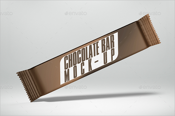Chocolate Bar Mockup Design