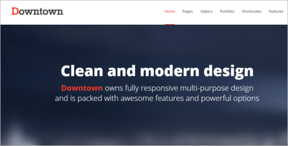 Clean Bootstrap Theme