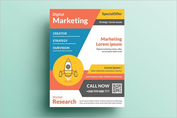 Clean SEO Flyer Template