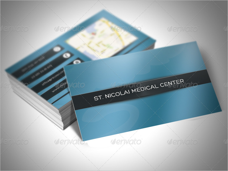 Clinic Business Card Design Template