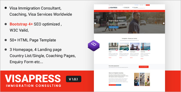 Consulting Bootstrap Website Template