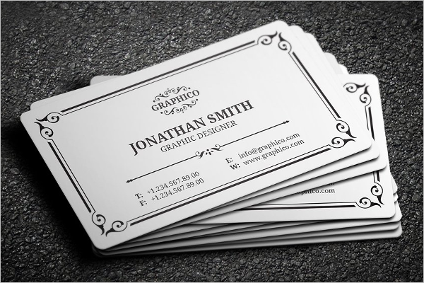 Corporate Vintage Business Card Template
