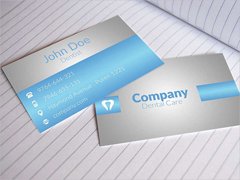 Dental Clinic Business Card Template