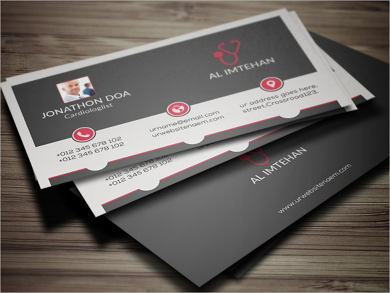 Doctor Clinic Business Card Design