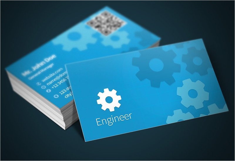 Engineer Business Card Design